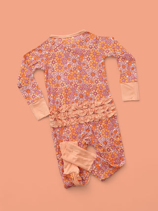 EXCLUSIVE BRIELLE'S BLOOMS DREAM RUFFLE ROMPER