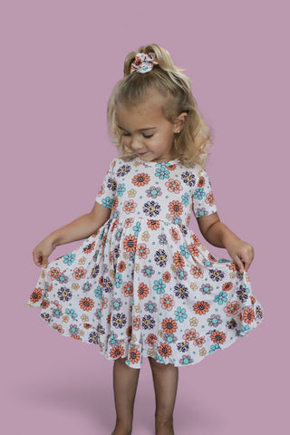 EXCLUSIVE CHRISTIAN'S DAISY DREAMS DREAM RUFFLE DRESS