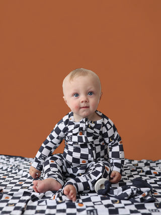 BOO CREW CHECKERS DREAM ROMPER