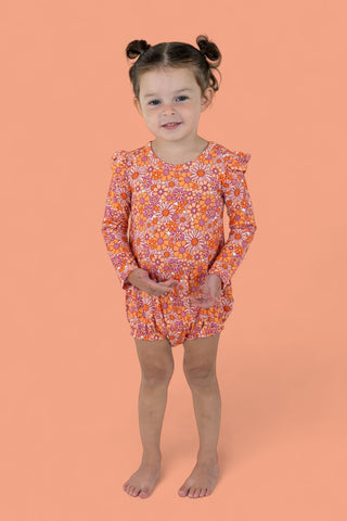 EXCLUSIVE BRIELLE'S BLOOMS DREAM BUBBLE ROMPER