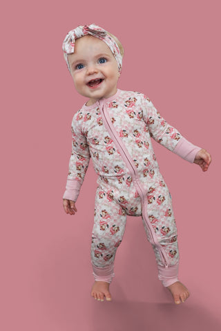 SANTA BABY CHECKERS DREAM ROMPER