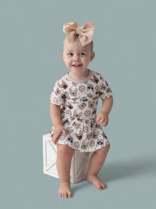 EXCLUSIVE PUP CUPS DREAM BODYSUIT DRESS