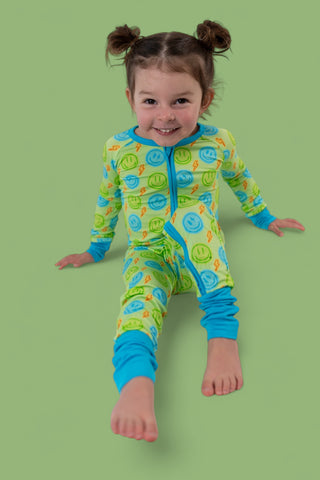 NEON SMILES DREAM ROMPER