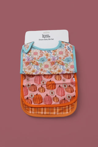 FLOWER FIELDS DREAM BABY BIB (PACK)