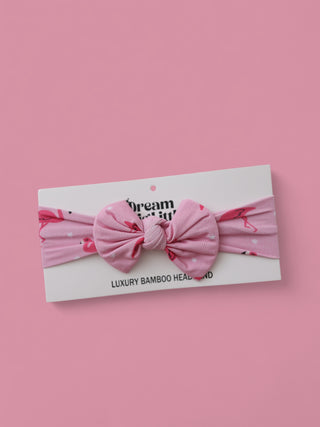 FLOCKING FLAMINGOS DREAM BOW