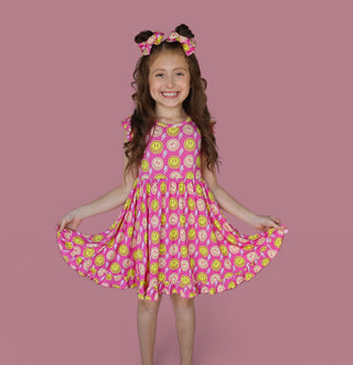 RADIANT SMILES DREAM RUFFLE DRESS