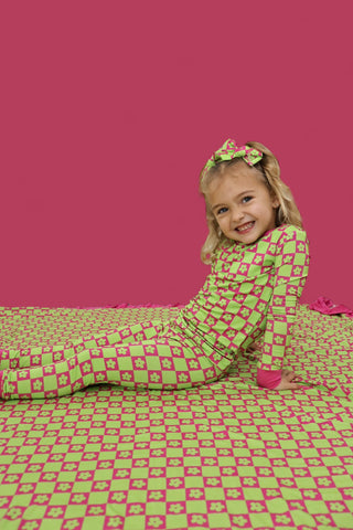 WILD DAISY CHECKERS DREAM SET