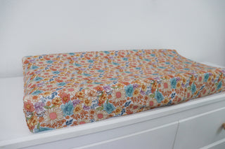 FLOWER FIELDS DREAM CHANGING PAD COVER