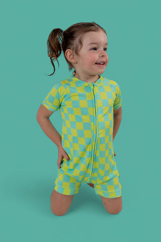 BE BOLD CHECKERS DREAM SHORTIE