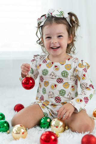 DECK THE HALLS DREAM BUBBLE ROMPER