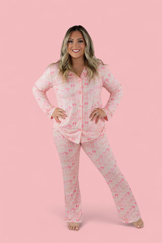 BLISSFUL BOWS WOMEN’S RELAXED FLARE DREAM SET