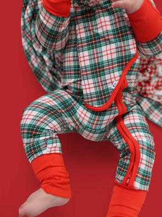 MERRY TARTAN DREAM ROMPER