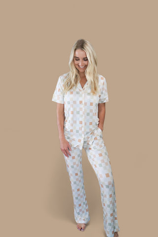 MUTED CHECKERS WOMEN'S FLARE DREAM SET