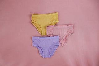 MAUVE DREAM GIRL'S BRIEF SET