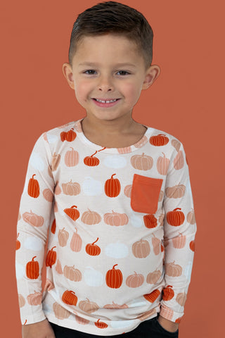 PUMPKIN PATCH DREAM POCKET TEE