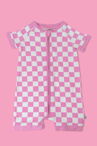 BUBBLEGUM CHECKERS DREAM SHORTIE