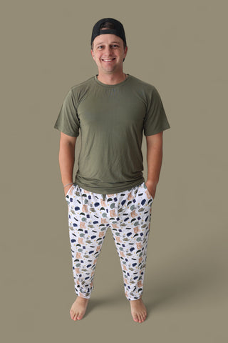 THANK YOU FOR YOUR SERVICE SHORT SLEEVE MEN'S DREAM JOGGER SET