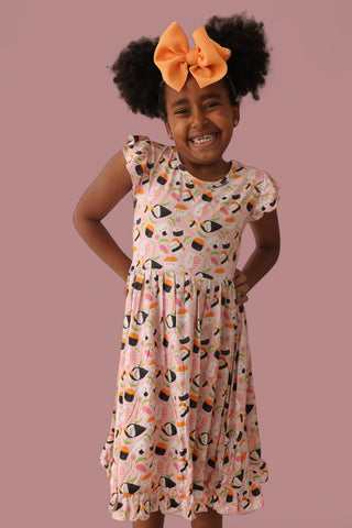 SWEET PEA SUSHI DREAM RUFFLE DRESS