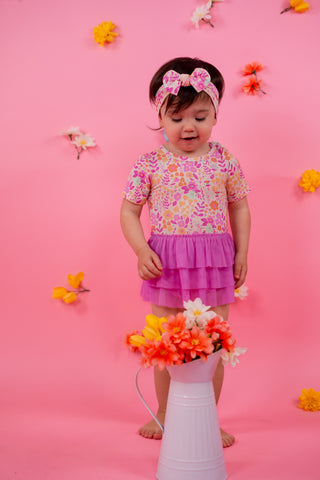 GARDEN TREASURES DREAM TUTU BODYSUIT DRESS