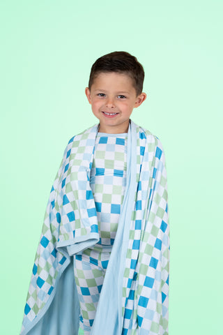 HIGH TIDE CHECKERS DREAM BLANKET