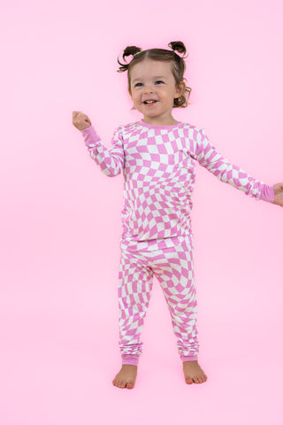 BUBBLEGUM WAVY CHECKERS DREAM SET