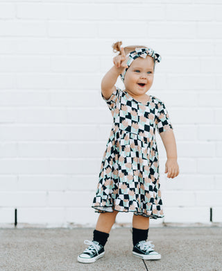 CURLY FRIES DREAM RUFFLE DRESS