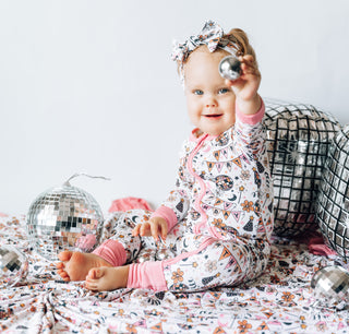 DISCO BIRTHDAY GIRL DREAM ROMPER