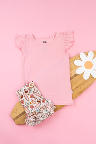 FUN IN THE SUN DREAM CAP SLEEVE TOP