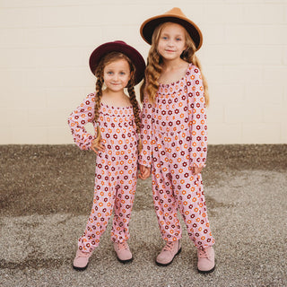 FALLIN' FOR DAISIES DREAM SMOCKED JUMPSUIT