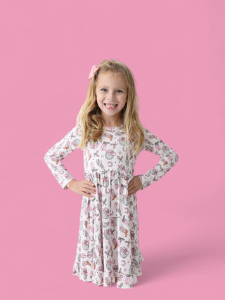 HOWDY 2025 DREAM RUFFLE DRESS