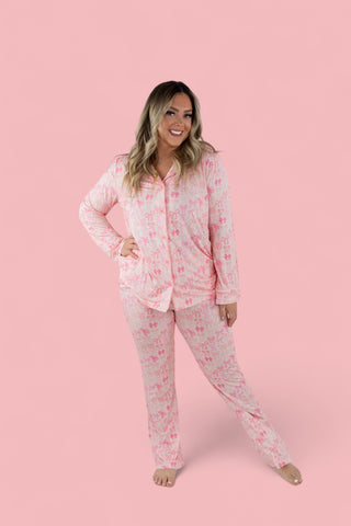 BLISSFUL BOWS WOMEN’S RELAXED FLARE DREAM SET