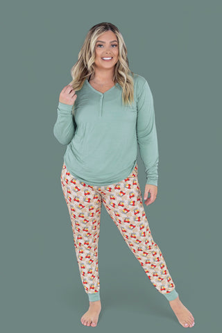 COZY COUPE CHRISTMAS WOMEN'S DREAM JOGGER SET