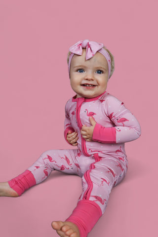 FLOCKING FLAMINGOS DREAM ROMPER