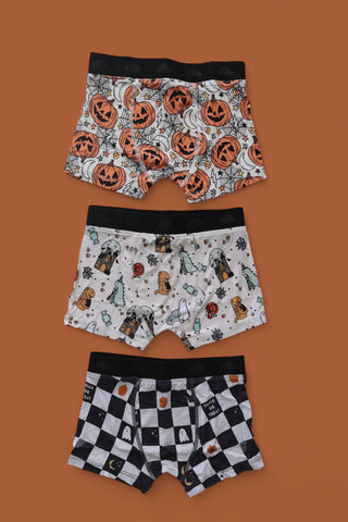 TRICK ROAR TREAT DREAM BOY'S BOXER BRIEF SET