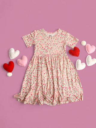 BLOOMS & BOWS DREAM RUFFLE DRESS