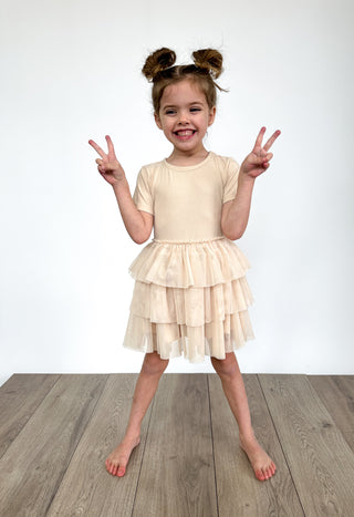 OAT RIB DREAM TUTU DRESS