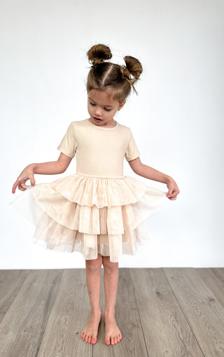 OAT RIB DREAM TUTU DRESS