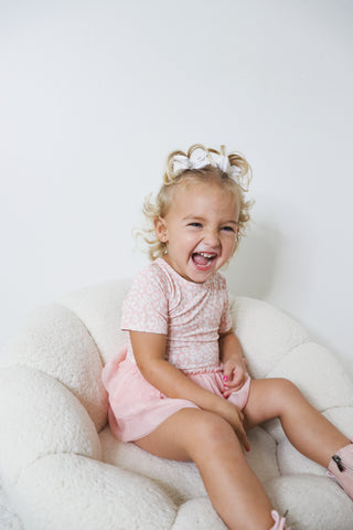 BLUSHING LEOPARD DREAM TUTU BODYSUIT DRESS