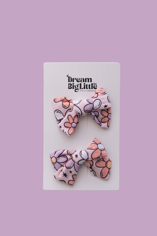 EXCLUSIVE FULL BLOOM DREAM BOW HAIR CLIPS
