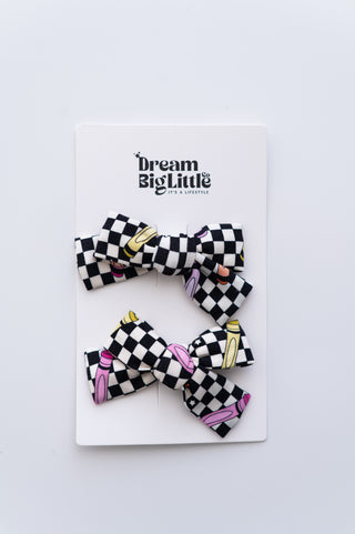 GET YOUR CRAYON ON DREAM BOW HAIR CLIPS