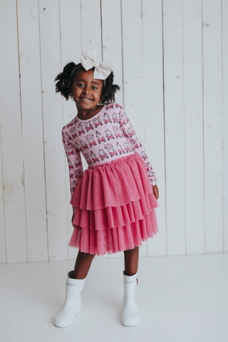 PINK LITTLE CHRISTMAS DREAM TUTU DRESS