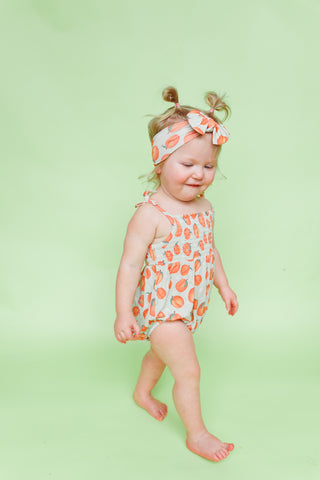 PEACHY-KEEN DREAM BUBBLE ROMPER