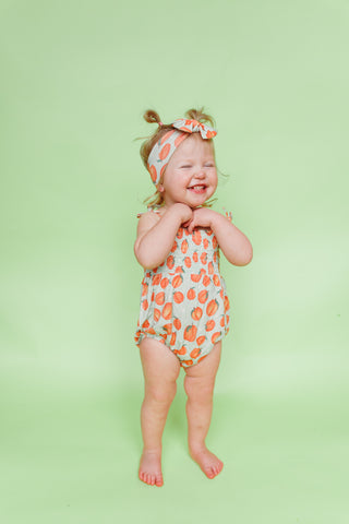 PEACHY-KEEN DREAM BUBBLE ROMPER