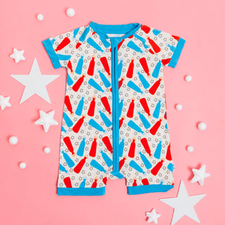 BURSTING RED WHITE & BLUE DREAM SHORTIE