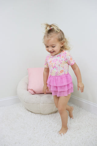 GARDEN TREASURES DREAM TUTU BODYSUIT DRESS