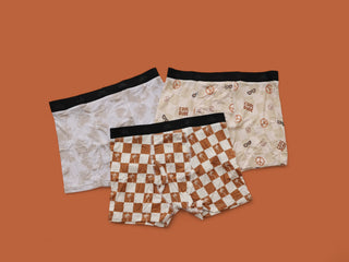 EXCLUSIVE SANDY BEACH CHECKERS DREAM BOY'S BOXER BRIEF SET