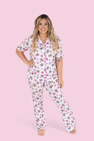 EXCLUSIVE A CUP OF DREAMS WOMEN'S RELAXED FLARE DREAM SET