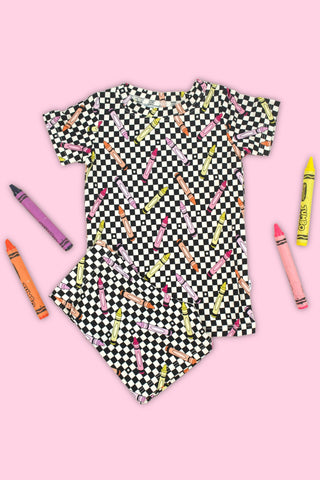 GET YOUR CRAYON ON DREAM SHORT SET
