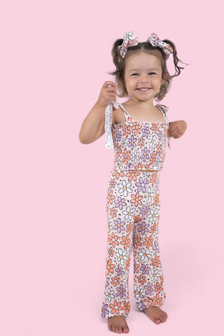 EXCLUSIVE FULL BLOOM DREAM SMOCKED FLARE SET