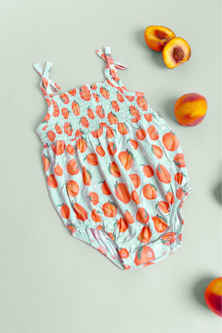 PEACHY-KEEN DREAM BUBBLE ROMPER